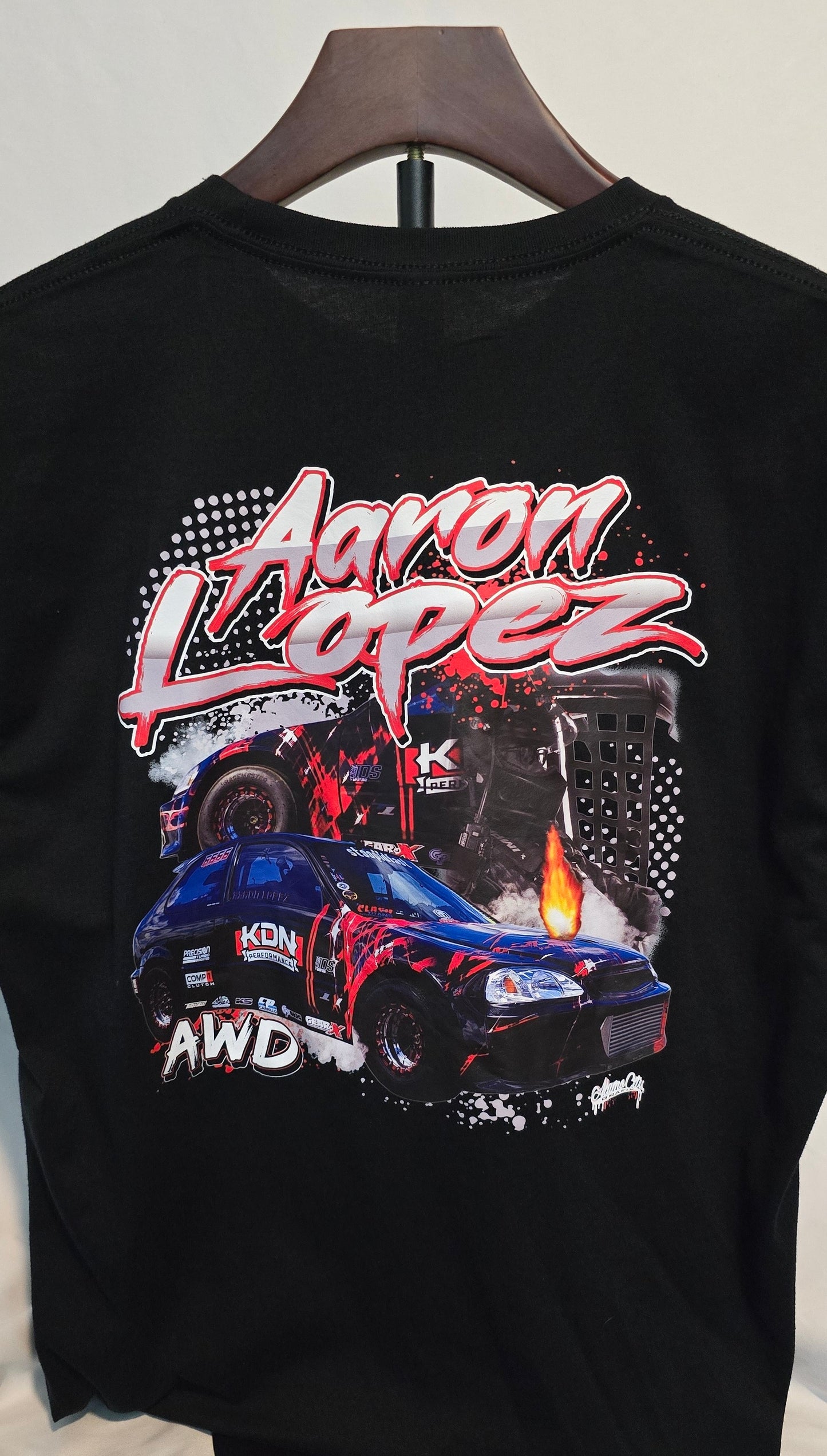 Aaron Lopez FewH22Crew 20 year Car Shirt